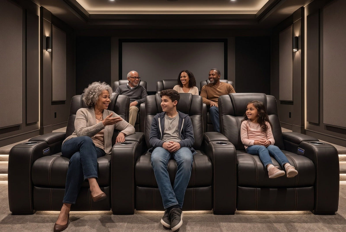 Luxury home theater design guide and high end private cinema screening room layout ideas for luxury estates at Home Man Cave