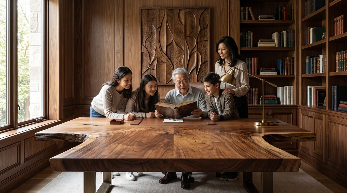 Luxury home office design ideas and custom executive study room layout planning guide for luxury estates at Home Man Cave
