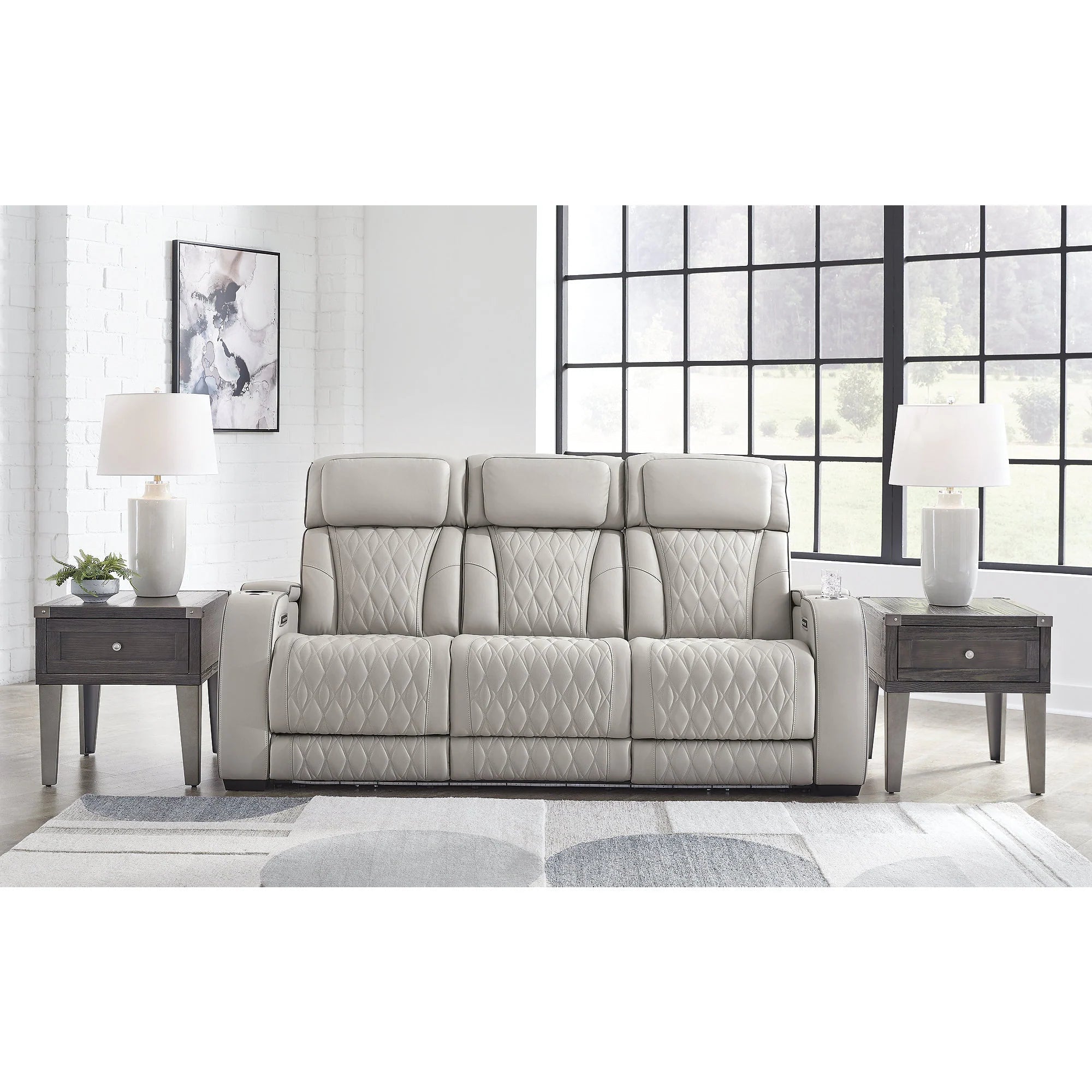 Leather power reclining sofa home man cave electric recliner sofa home theater seating leather recliner
