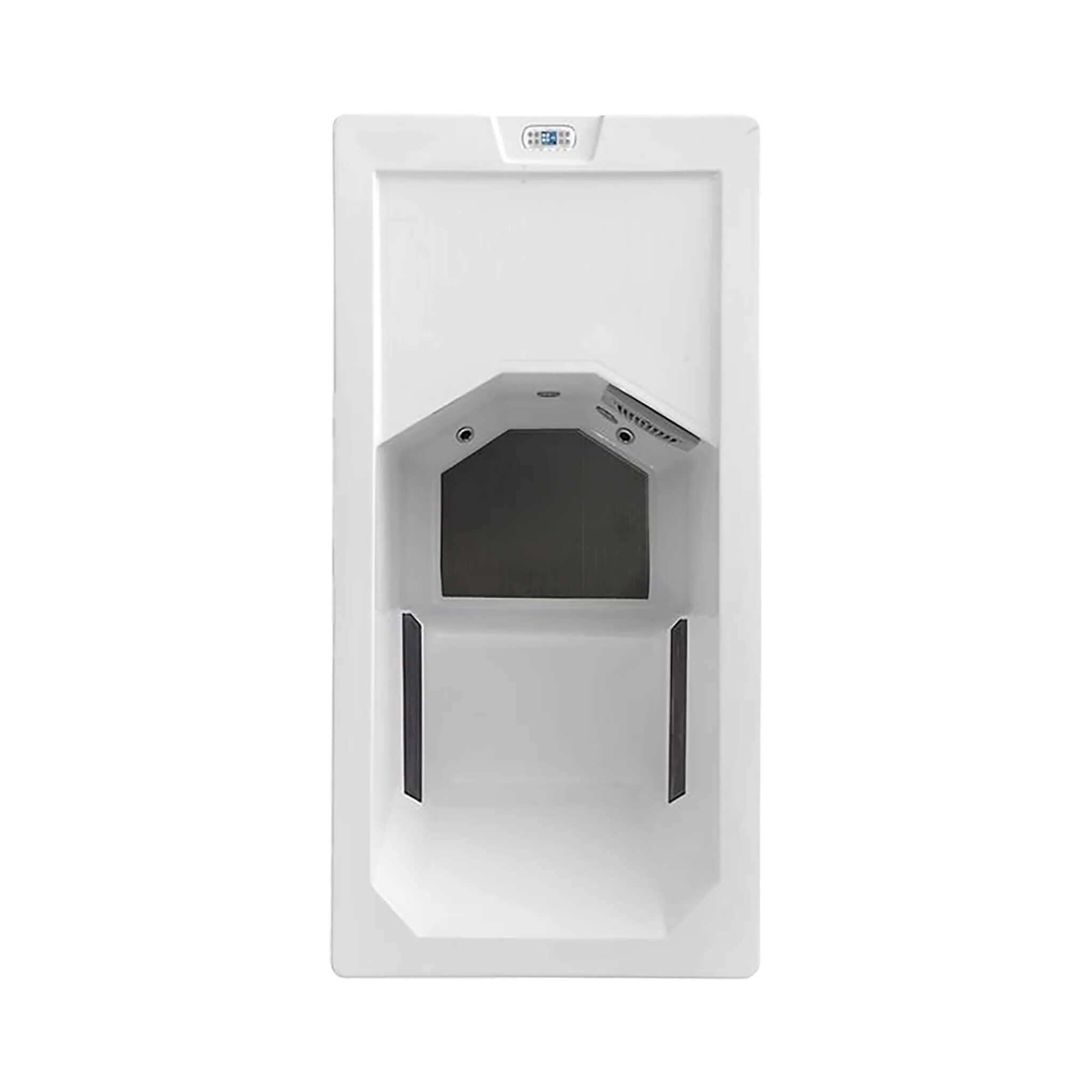 Cold plunge tub biohacking wellness ozone heat pump cold water therapy ice bath recovery indoor outdoor spa