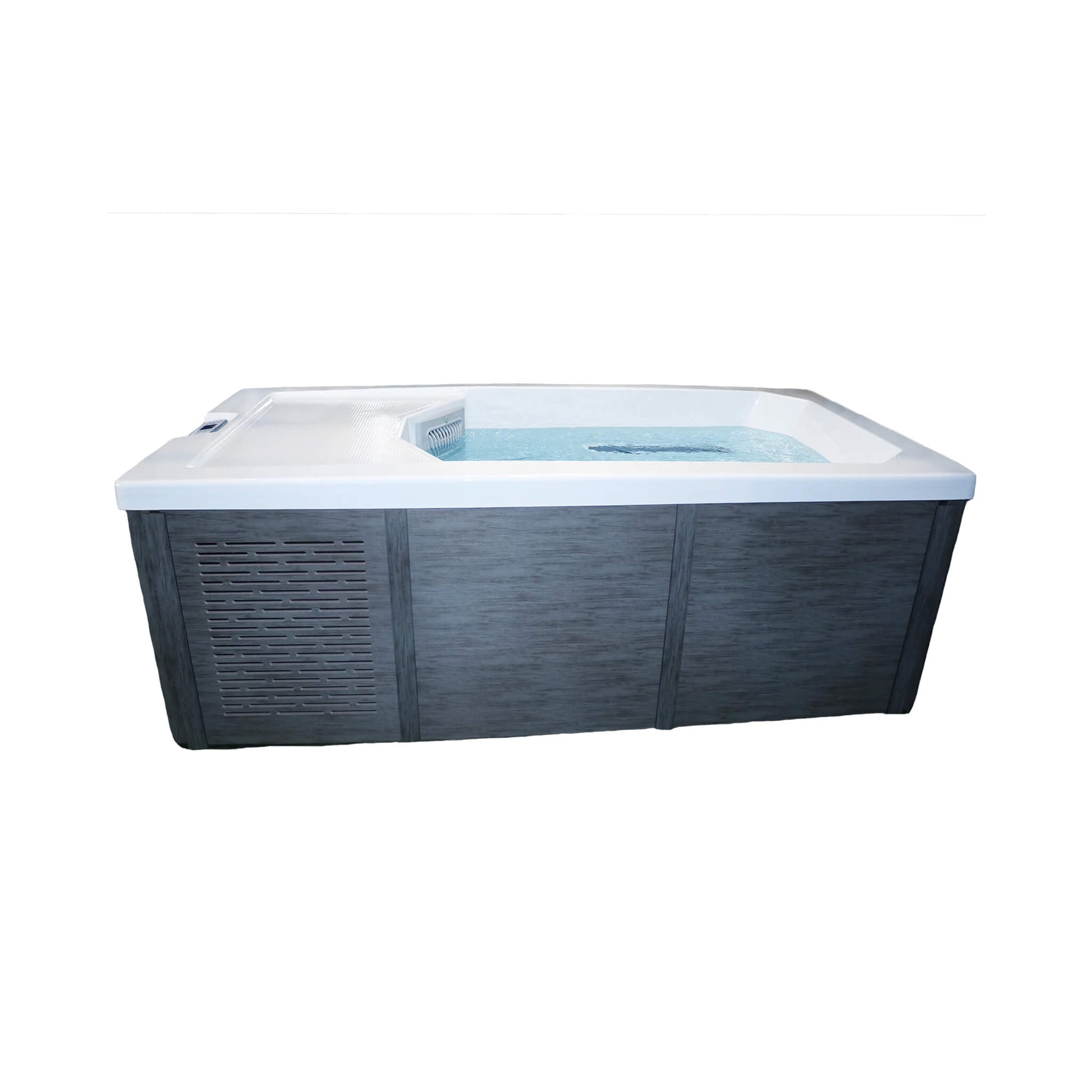 Cold plunge tub cold water therapy ozone heat pump wellness recovery biohacking indoor outdoor ice bath spa