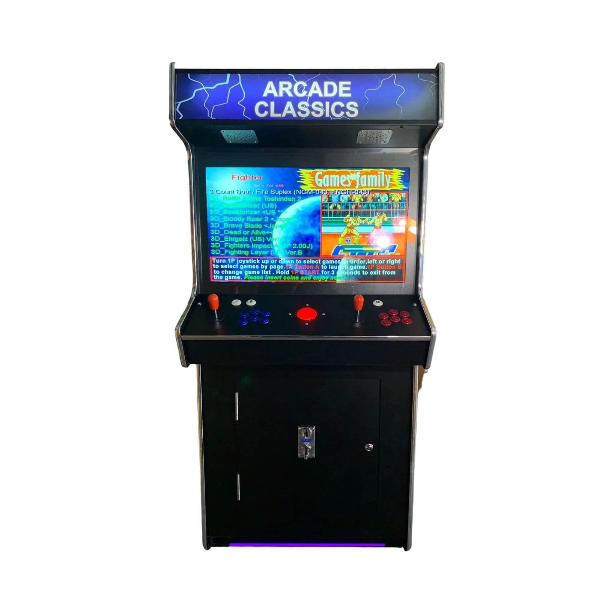 Premium commercial arcade machine heavy-duty structural plywood cabinet with realistic recoil dual shooting components