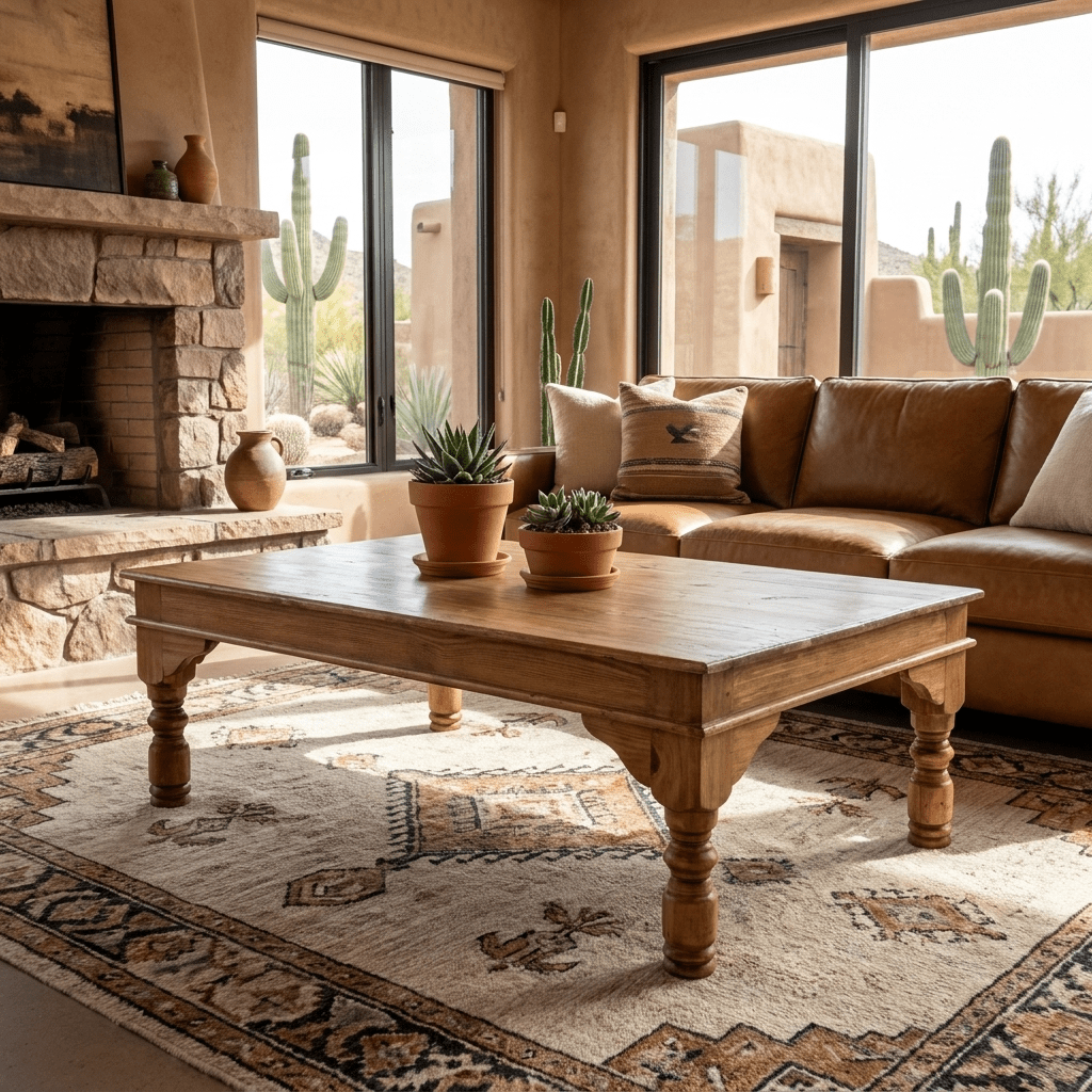 Indian Rustic Coffee Table