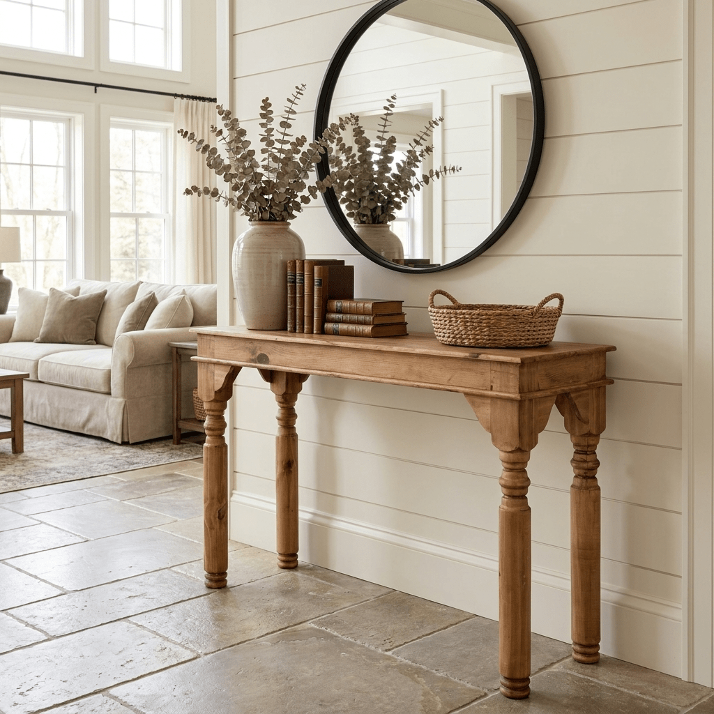 Indian Rustic Sofa Table