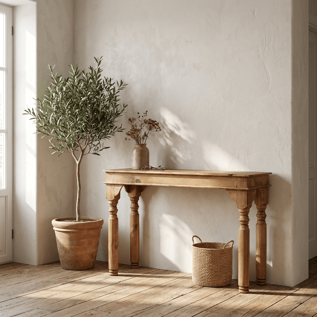 Indian Rustic Sofa Table