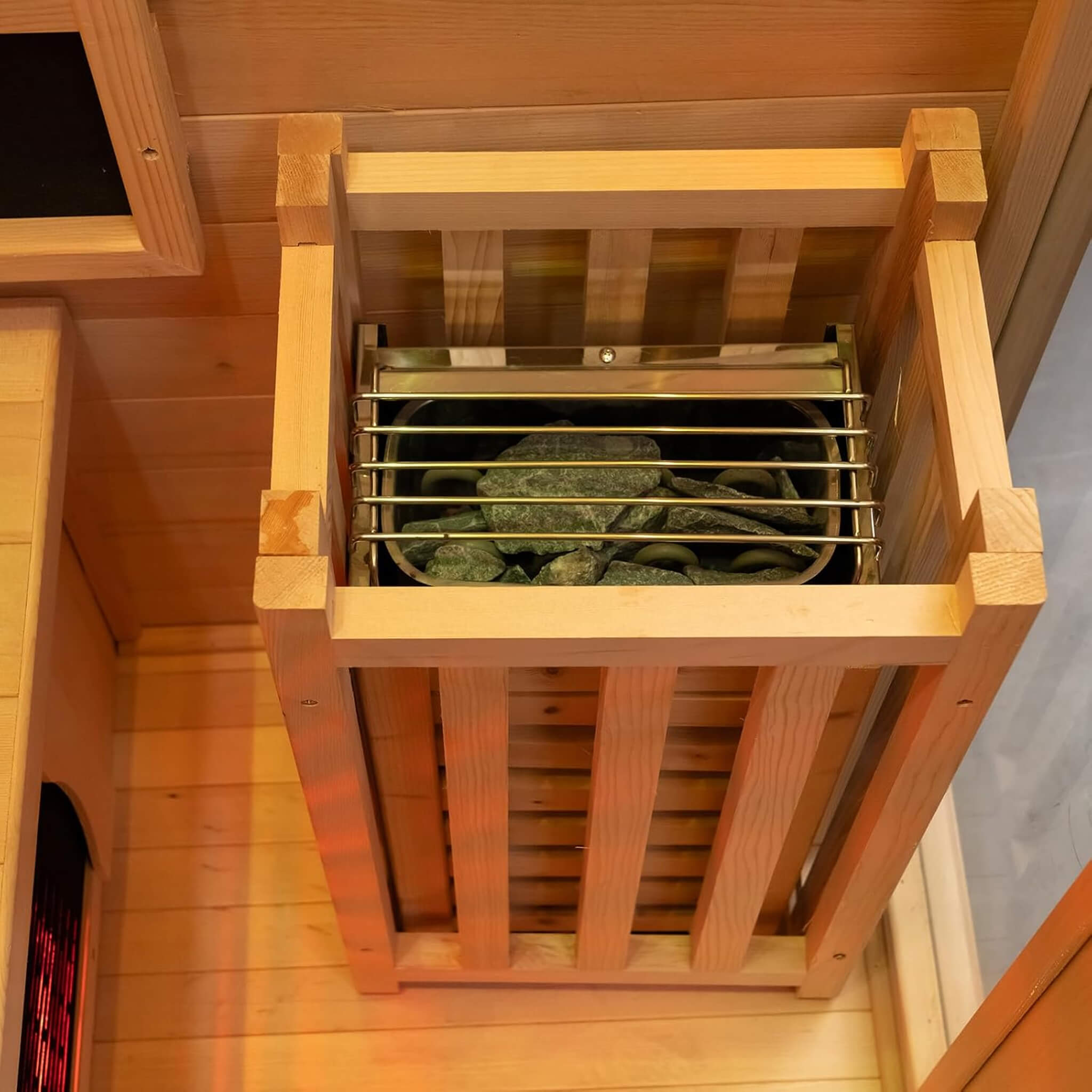 Luma Bespoke Luxury 2-Person Indoor Hybrid Sauna