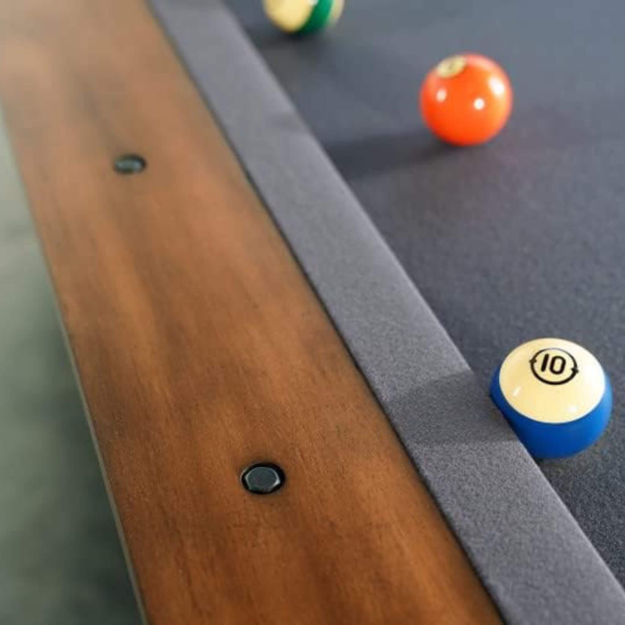 Game room pool table acacia billiard table 8ft slate professional grade