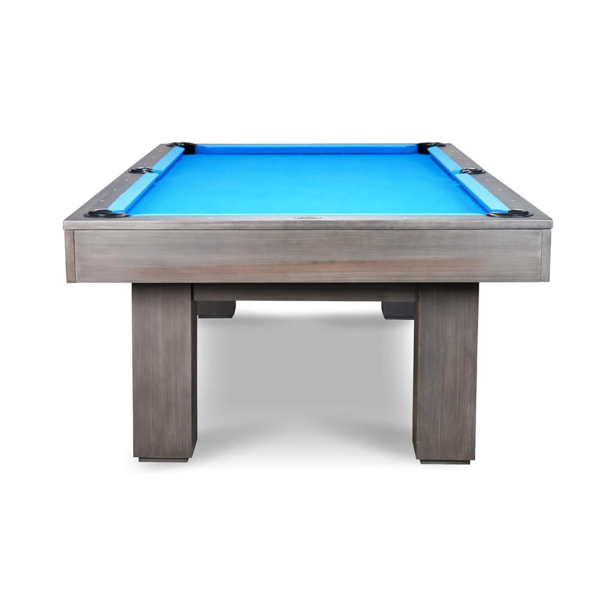 Professional pool table 8ft slate billiard solid wood graphite finish