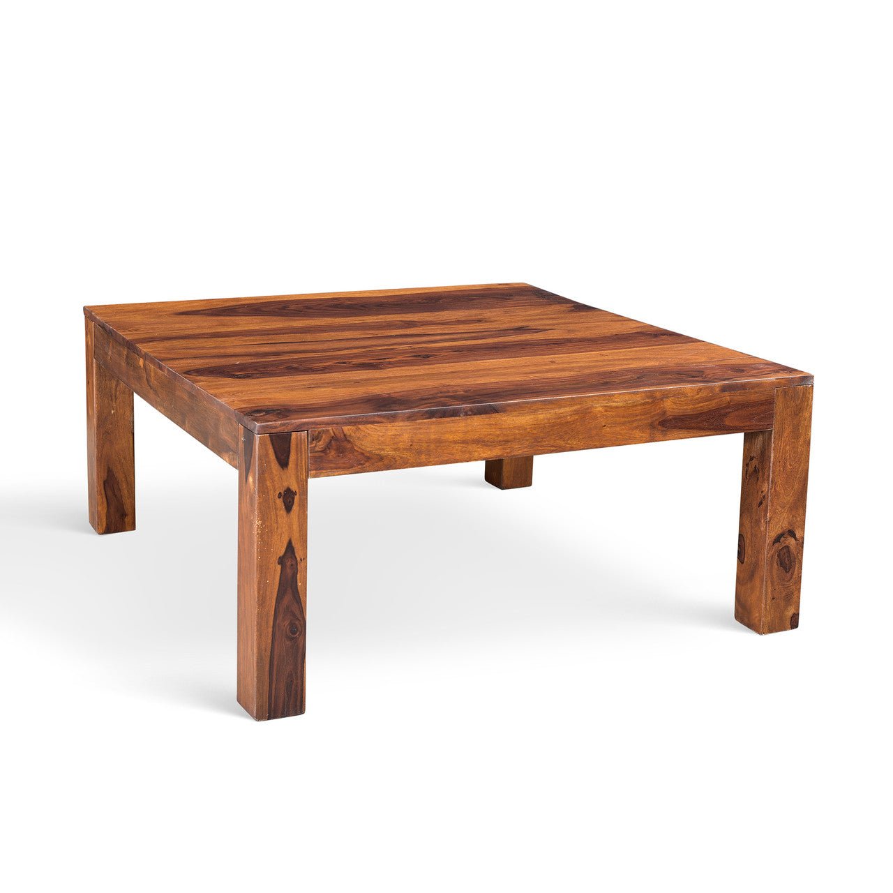 handmade wood coffee table sheesham solid square rustic wood coffee table artisan crafted