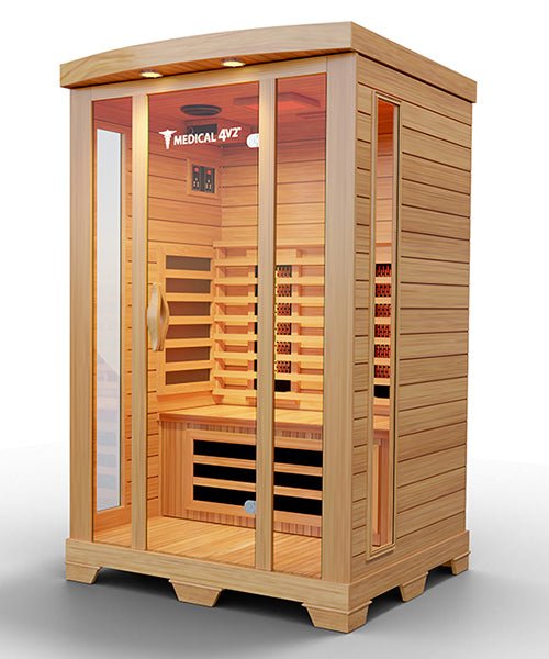 luxury 2 person infrared sauna indoor medical grade sauna therapeutic heaters private estate home gym wellness setup asset