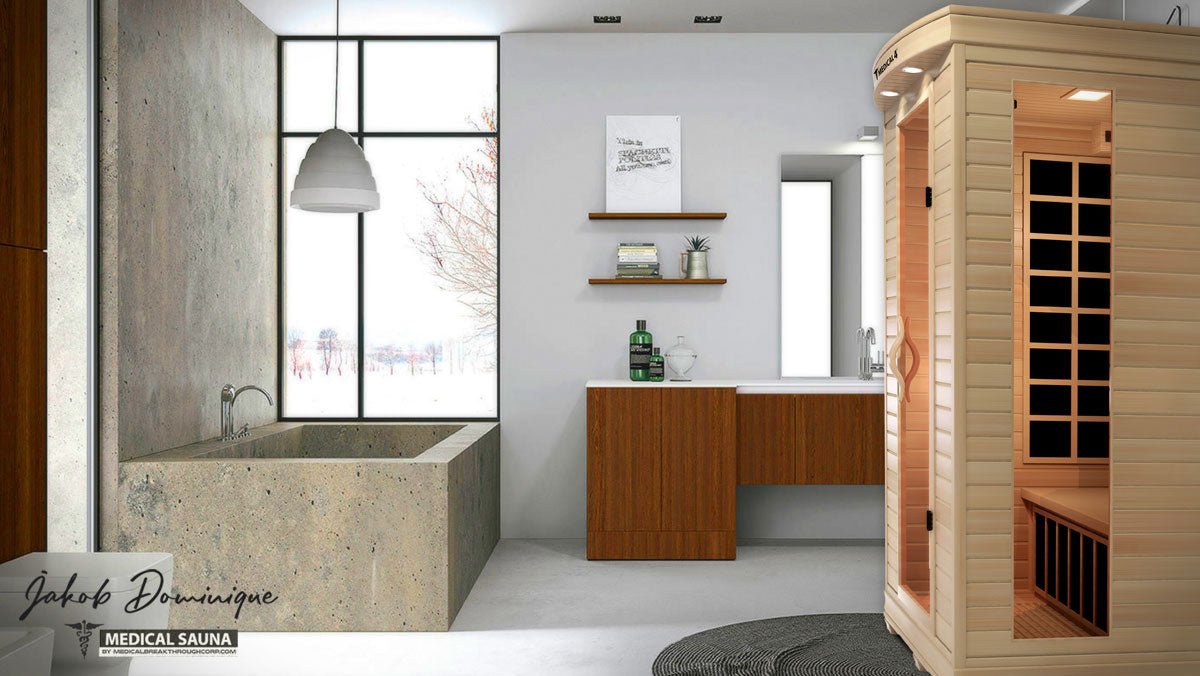 sanctuary medical grade sauna architectural penthouse wellness studio high ticket properties thermal suite at Home Man Cave