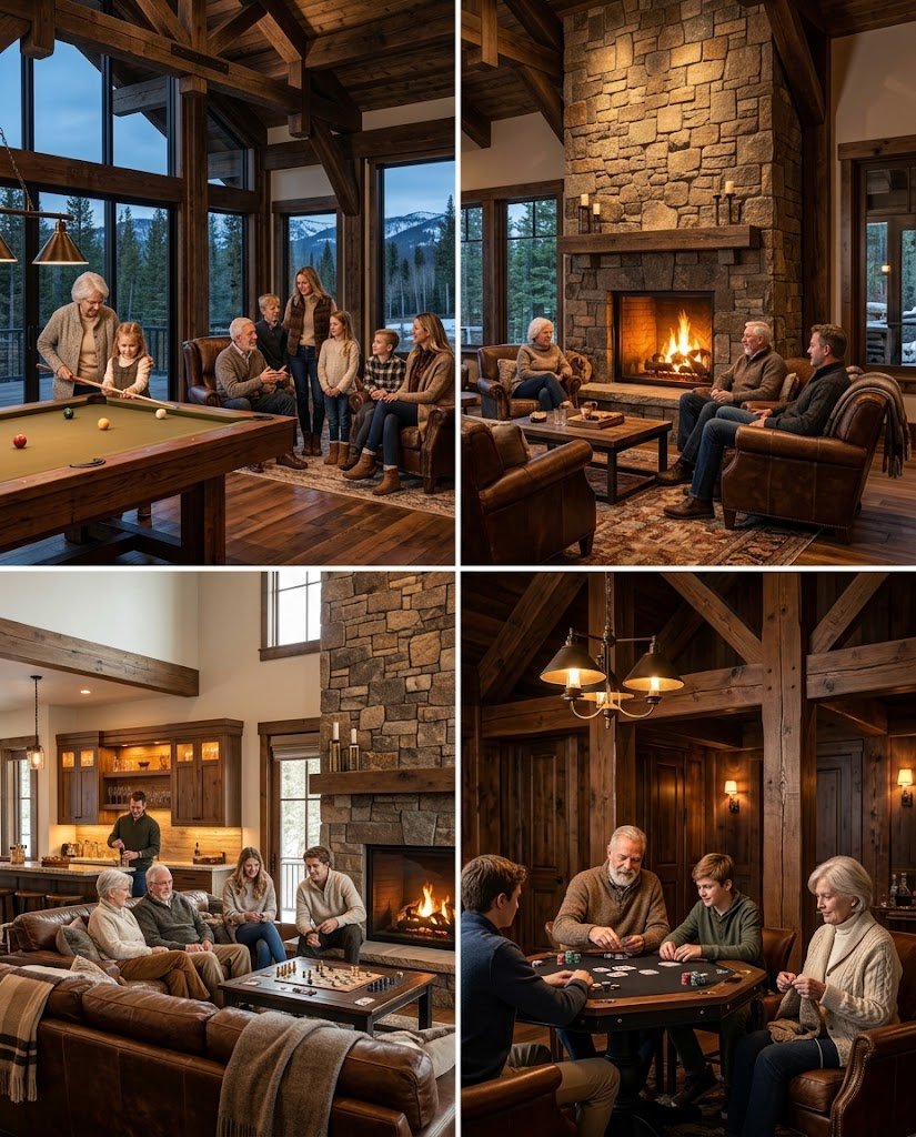 Bespoke luxury custom game room furniture and top-grain leather seating elevate architectural-grade estates at Home Man Cave