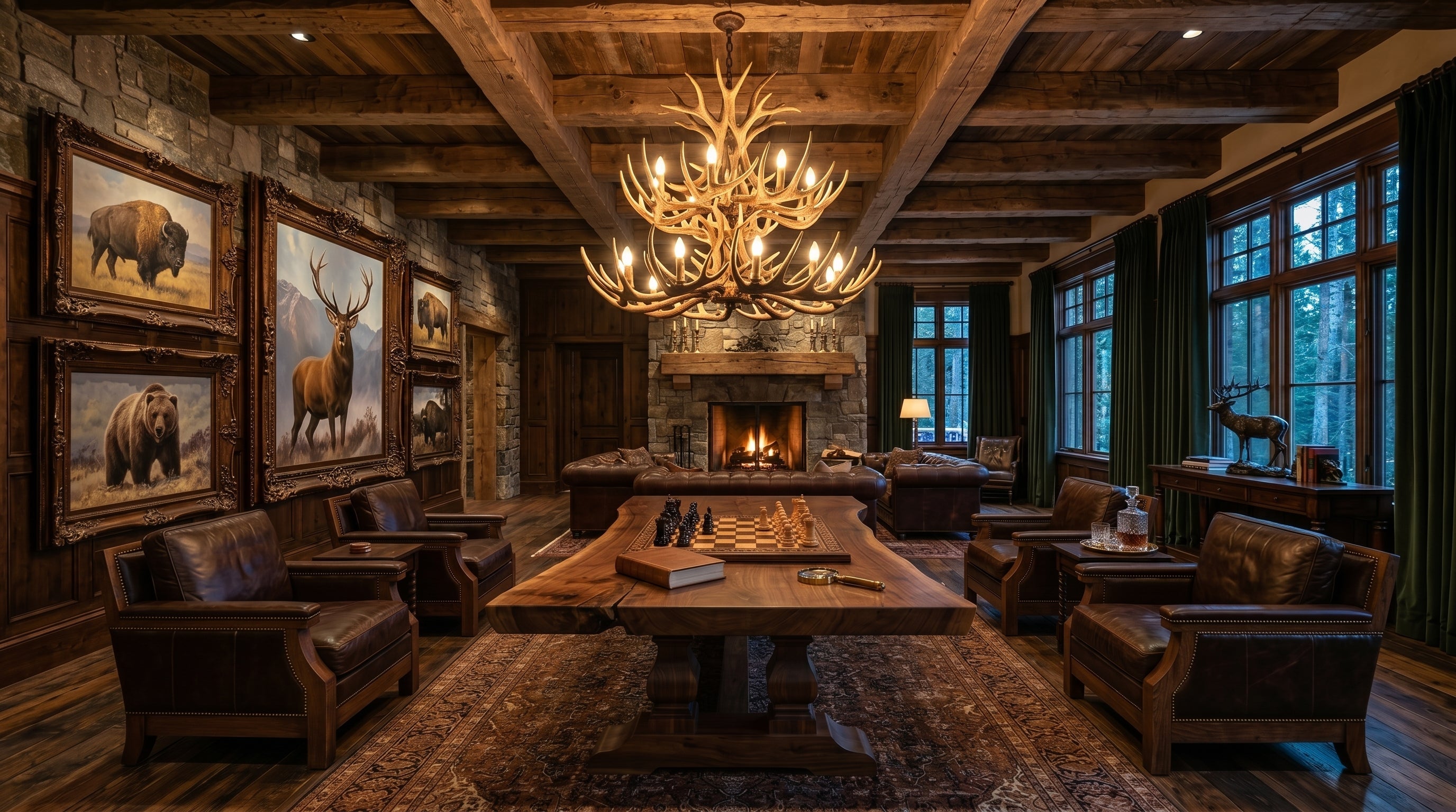 Designer interior appointments luxury home decor premium home furnishings elite recliners hospitality assets at Home Man Cave