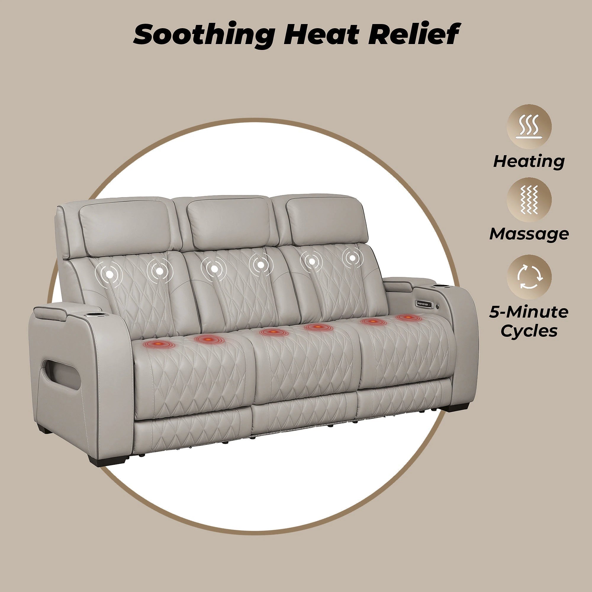 Leather power reclining sofa home theater recliner game room furniture power sofa recliner at Home Man Cave