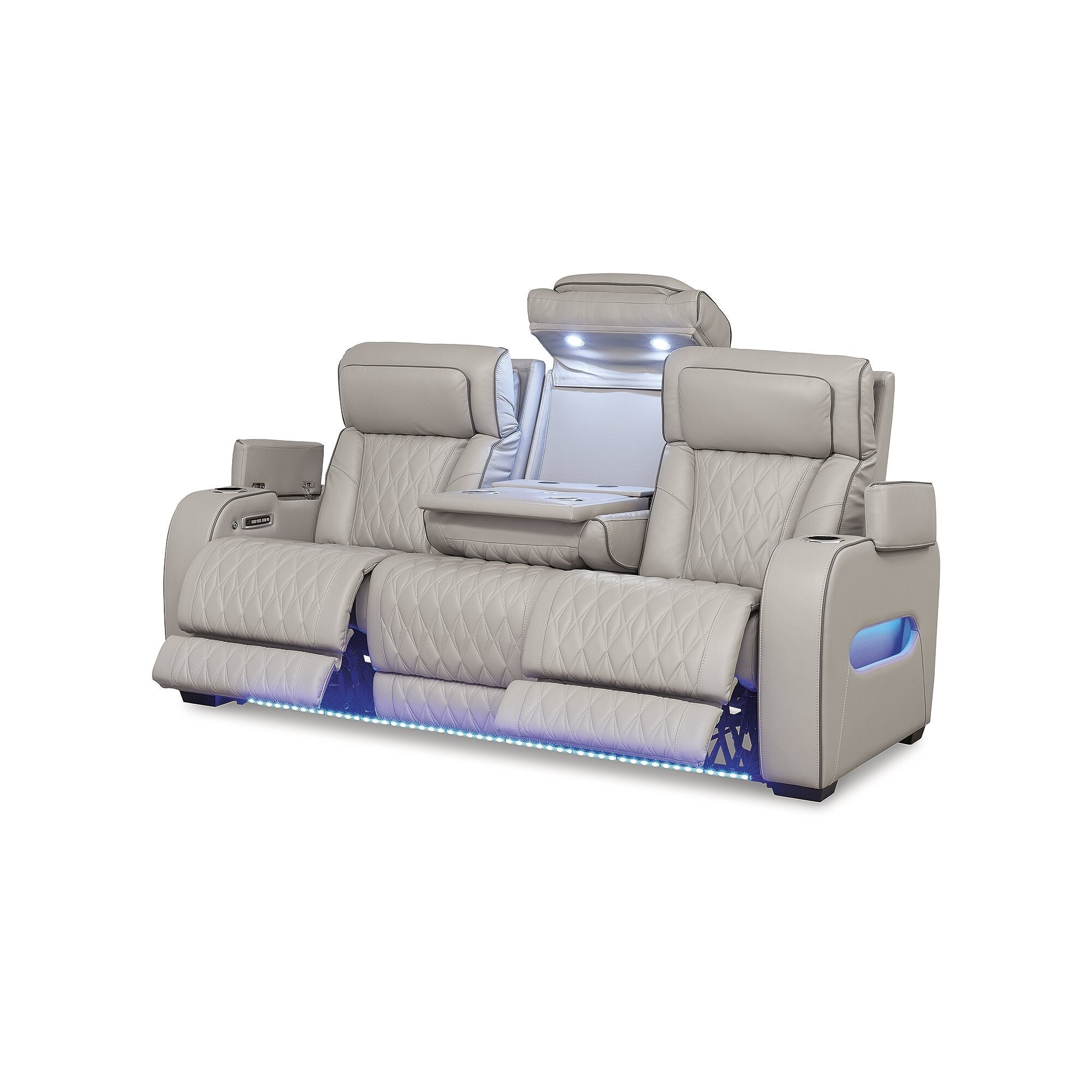 Leather power reclining sofa home man cave home theater recliner electric recliner sofa game room furniture