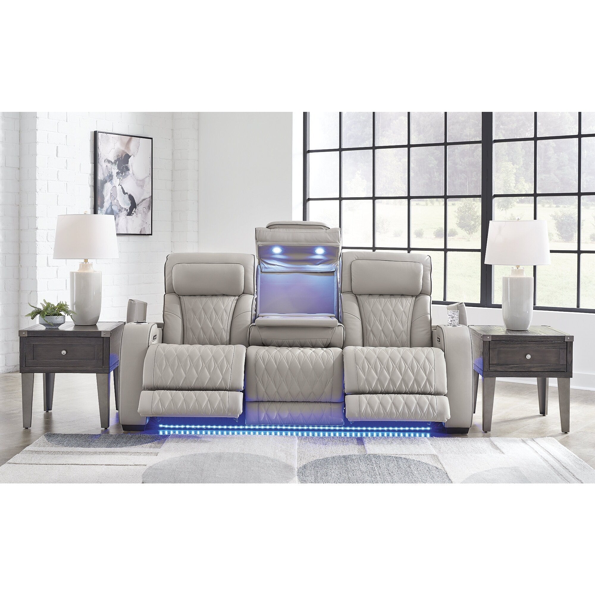 Leather power reclining sofa game room furniture power sofa recliner leather recliner at Home Man Cave