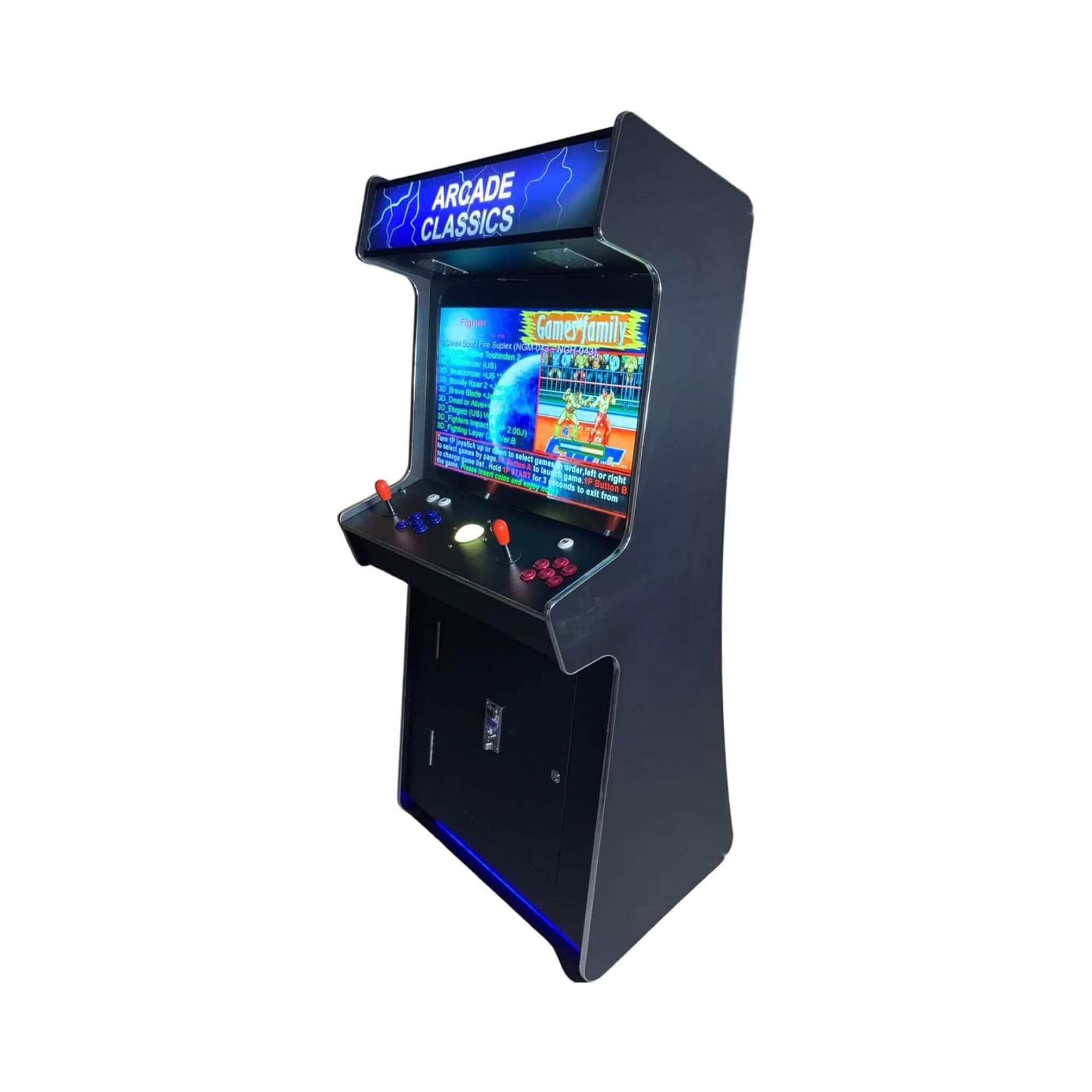 Bespoke Heritage commercial arcade machine custom multigenerational asset investment for discerning luxury gaming collector