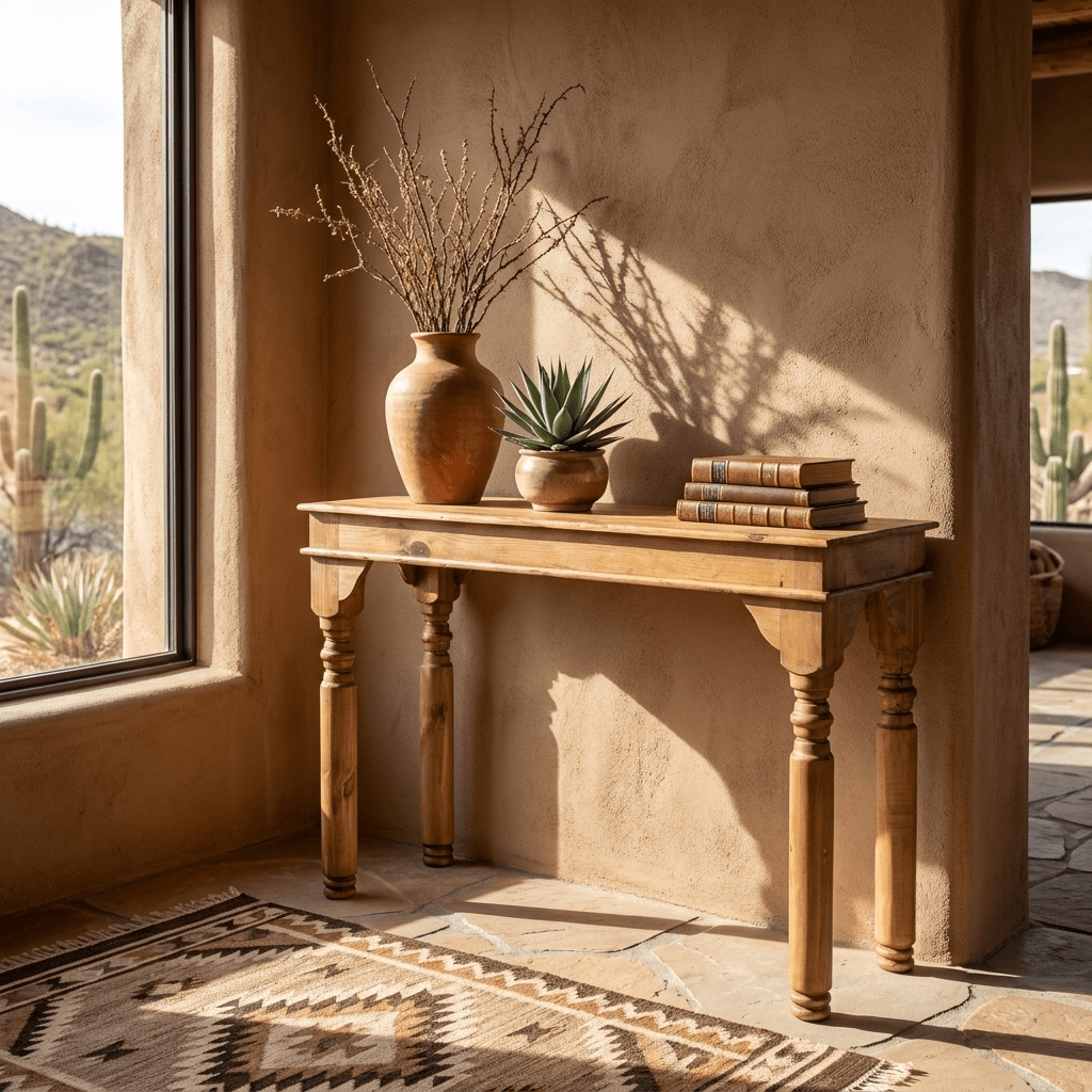 Indian Rustic Sofa Table