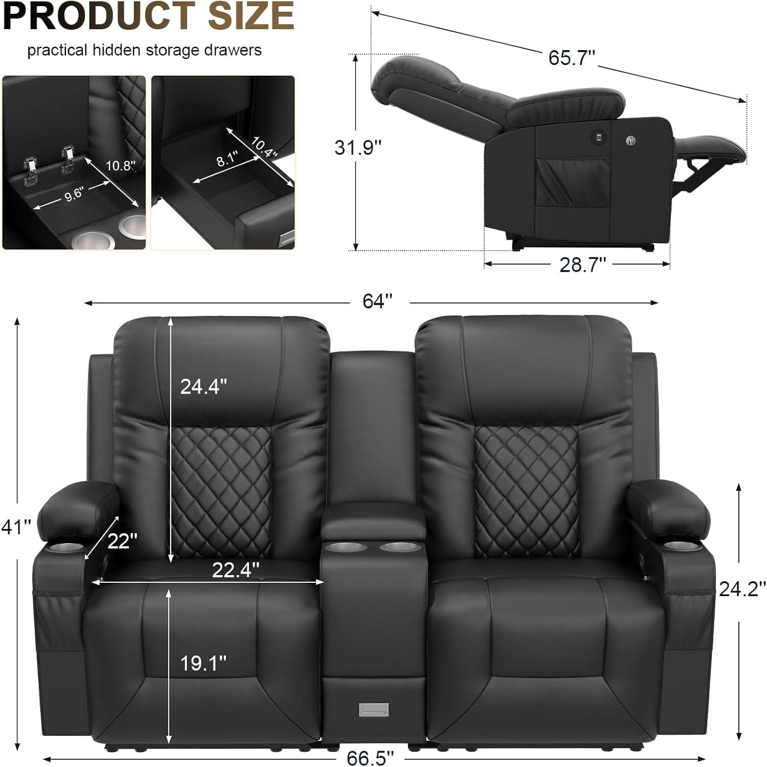 Massage recliner sofa set feature specs 3 piece recliner set at Home Man Cave