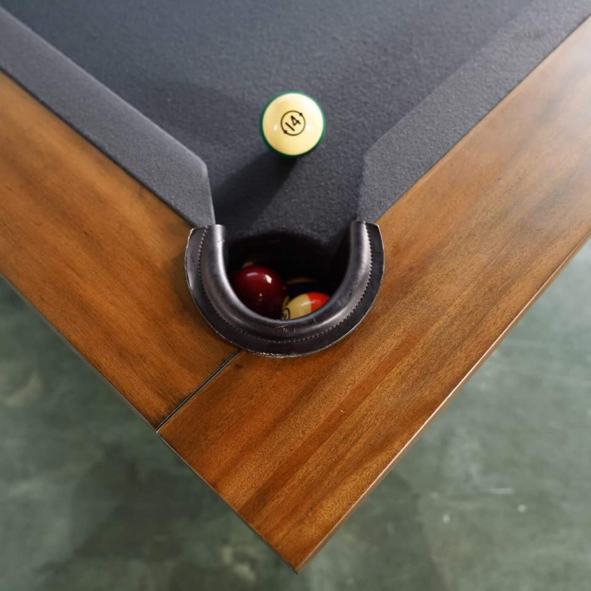 Acacia billiard table 8ft pool table championship felt slate game room