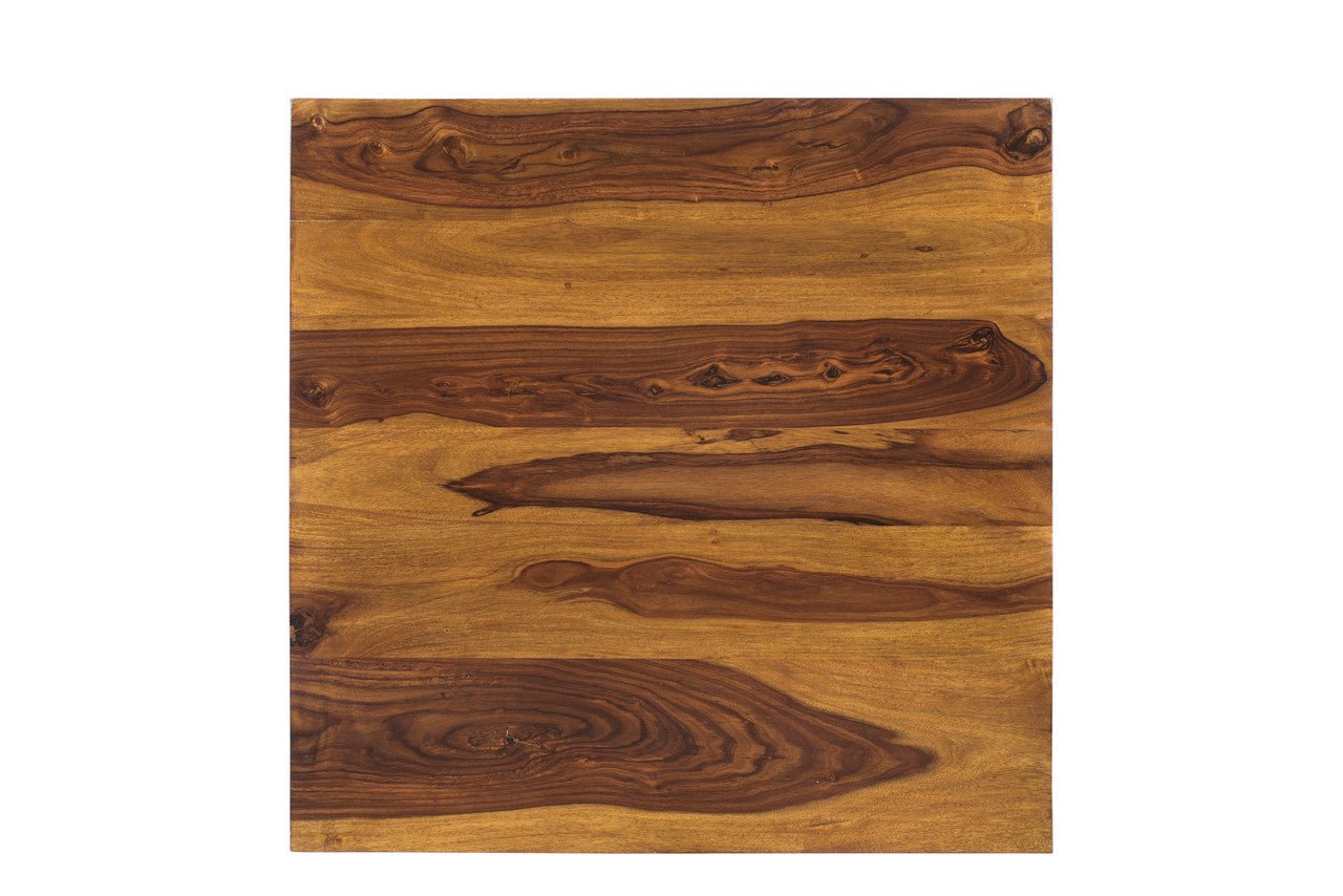 solid wood coffee table sheesham handcrafted square rustic wood coffee table warm stain