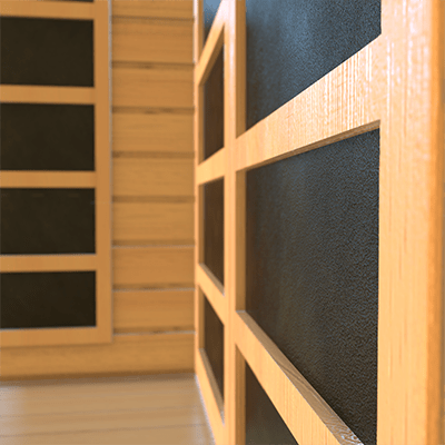 indoor medical grade sauna full spectrum carbon fiber heating panel system advanced deep tissue hot cold therapy element